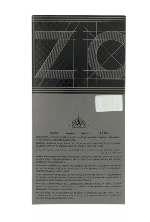 Paris Corner Zodiac Edp 100ml