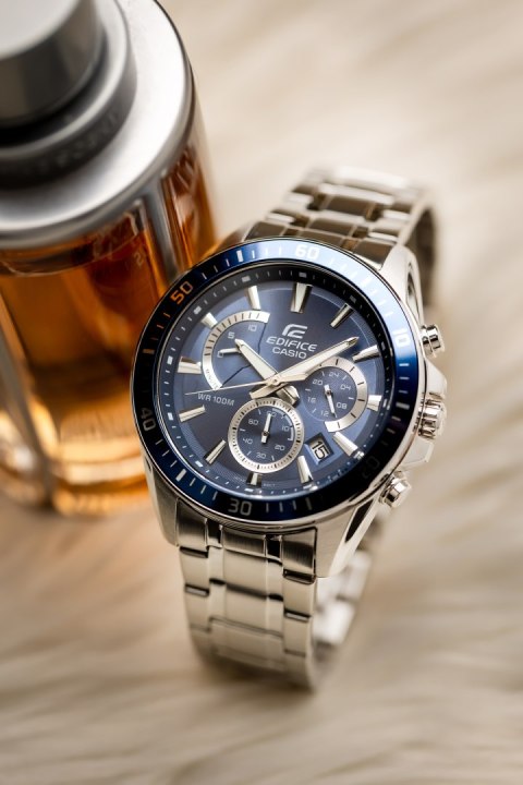 ZEGAREK MĘSKI CASIO EDIFICE EFR-552D-2AVUDF - 10ATM (zd094d) + BOX