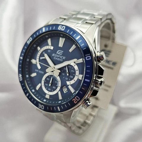 ZEGAREK MĘSKI CASIO EDIFICE EFR-552D-2AVUDF - 10ATM (zd094d) + BOX