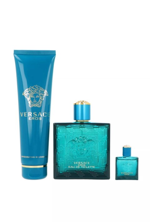 Zestaw Versace Eros Edt 100ml + Shower Gel 150ml + Edt 5ml