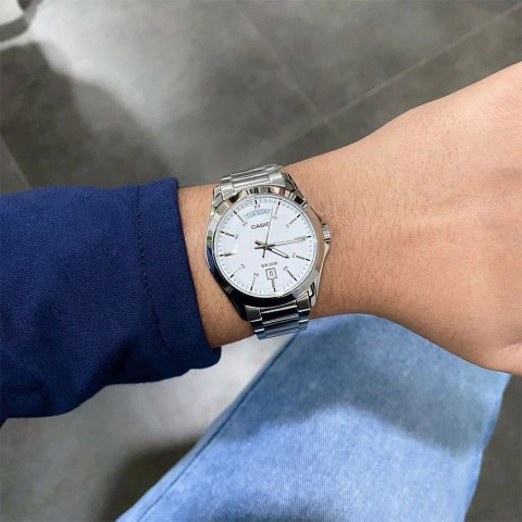 ZEGAREK MĘSKI CASIO MTP-1370D-7A3 (zd025g) + BOX