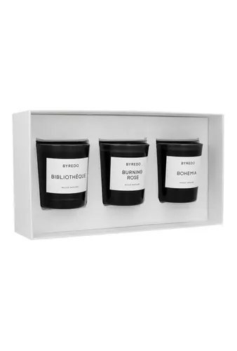 Zestaw Byredo La Selection Bois Mini Candles 3x 70g