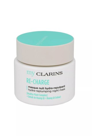 Tester Clarins My Clarins Re-Charge Hydra Replumping Night Mask 50ml