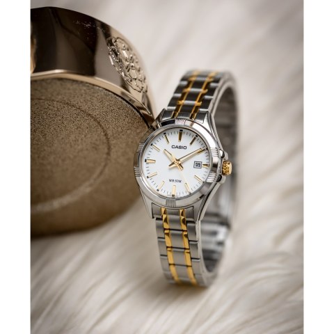 ZEGAREK DAMSKI CASIO LTP-1308SG-7AVDF (zd605c) + BOX