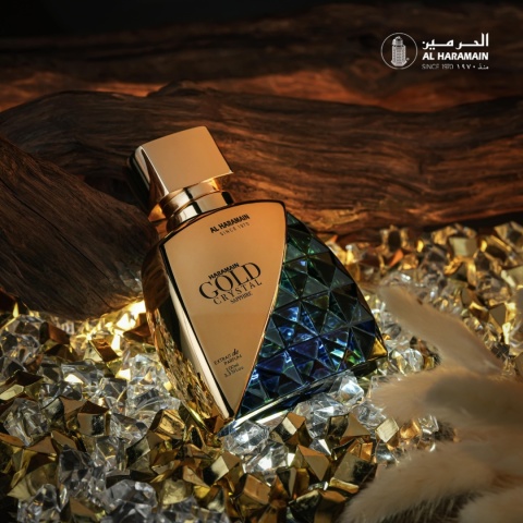 Al Haramain Gold Crystal Sapphire Extrait De Parfum 100ml