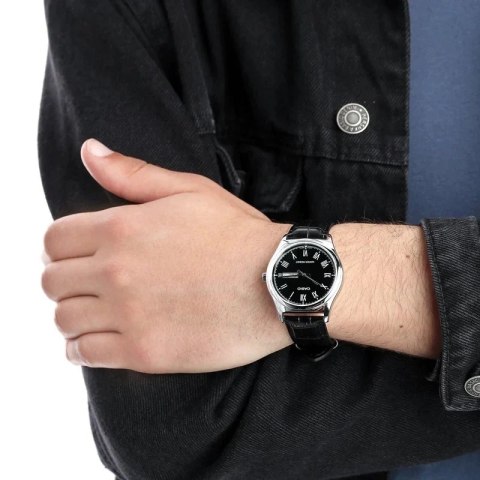 ZEGAREK MĘSKI CASIO MTP-V006L-1B (zd210a) + BOX
