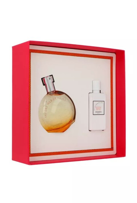 Zestaw Hermes Eau Des Merveilles Edt 50ml + Body Lotion 40ml