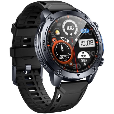 SMARTWATCH MĘSKI GRAVITY GT34-2 - AMOLED, DODATKOWA BRANSOLETA (sg060b)