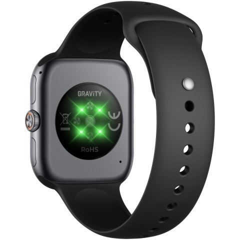 SMARTWATCH MĘSKI GRAVITY GT29-1 - ROZMOWY BLUETOOTH, DODATKOWY PASEK (sg057a)