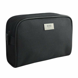 Kosmetyczka Męska Hugo Boss Textile Pouch Czarna – Podróżna