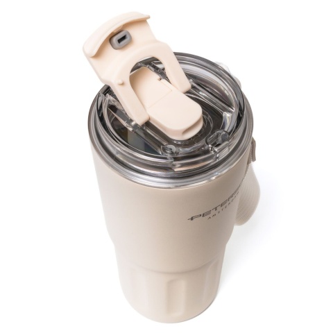 Kubek Termiczny Peterson 600ml – Stal Nierdzewna, Słomka, Ustnik