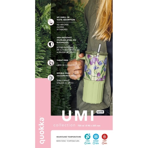 Quokka Umi – Kubek termiczny 720 ml z podwójną izolacją próżniową