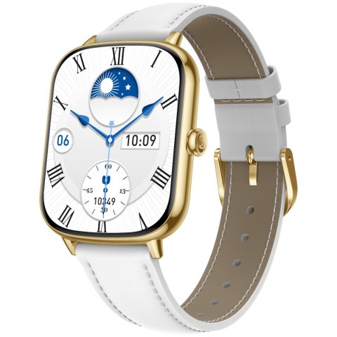 SMARTWATCH DAMSKI GRAVITY GT30-2 - ROZMOWY BLUETOOTH, DODATKOWY PASEK (sg058b)