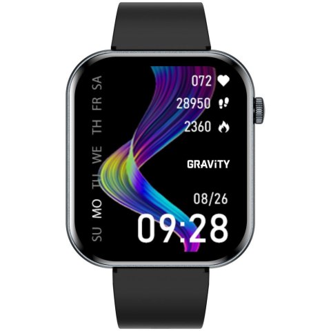 SMARTWATCH MĘSKI GRAVITY GT45-5- DODATKOWA BRANSOLETA (sg059e)