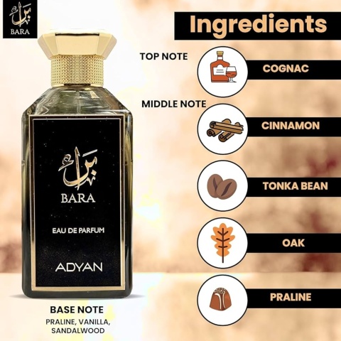Oryginalne Perfumy Arabskie Adyan Bara – Trwały Zapach z Dubaju
