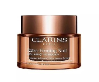 Clarins Extra Firming Nuit Collagen Wrinkle Smoothing Revitalizing Night Cream Dry Skin 50ml