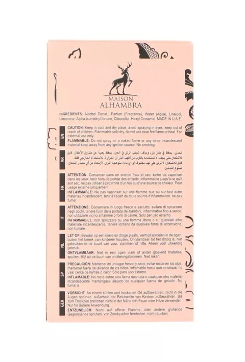 Maison Alhambra Olivia Blossom Edp 80ml