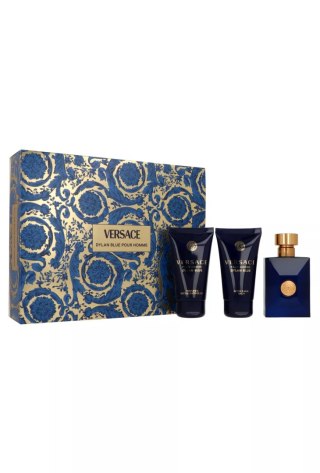 Zestaw Versace Pour Homme Dylan Blue Edt 50ml + Shower Gel 50ml + After Shave Balm 50ml