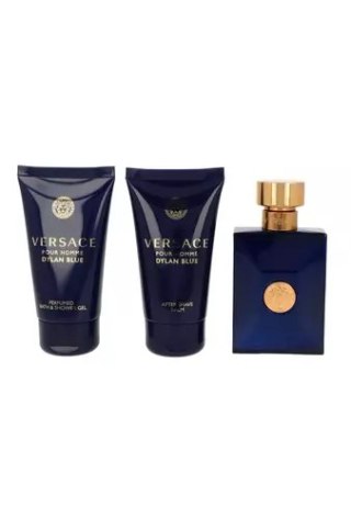 Zestaw Versace Pour Homme Dylan Blue Edt 50ml + Shower Gel 50ml + After Shave Balm 50ml