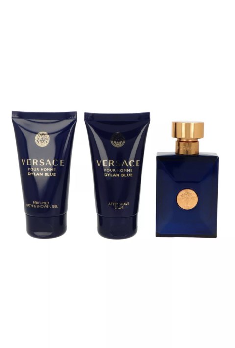 Zestaw Versace Pour Homme Dylan Blue Edt 50ml + Shower Gel 50ml + After Shave Balm 50ml