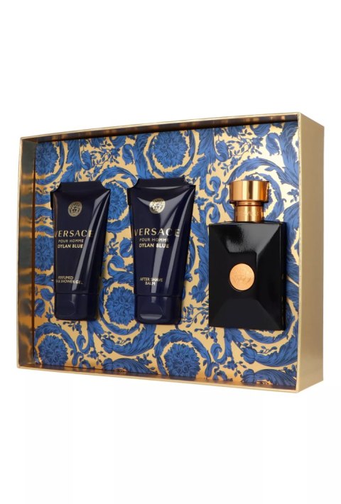 Zestaw Versace Pour Homme Dylan Blue Edt 50ml + Shower Gel 50ml + After Shave Balm 50ml