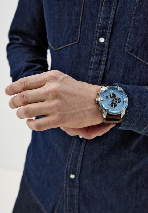 ZEGAREK MĘSKI DIESEL Spiked Chronograph DZ4606 + BOX