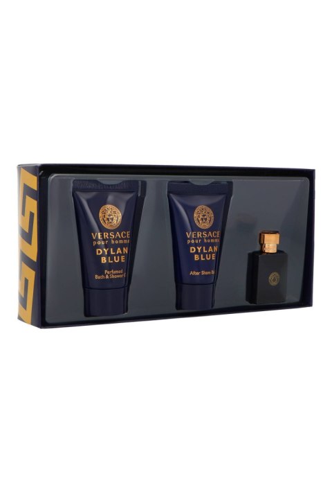 Zestaw Versace Dylan Blue Pour Homme Edt 5ml + Shower Gel 25ml + After Shave Balm 25ml