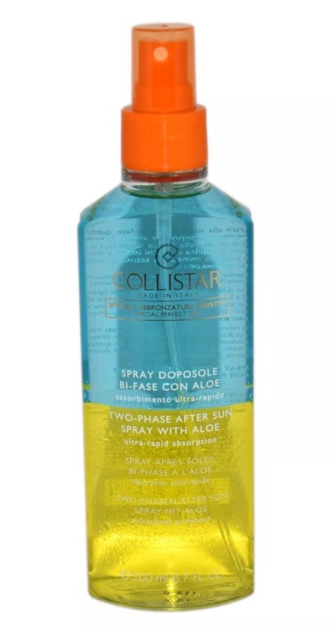 Collistar Two - Phase After Sun Spray With Aloe Ultra - Rapide Absorption 200ml