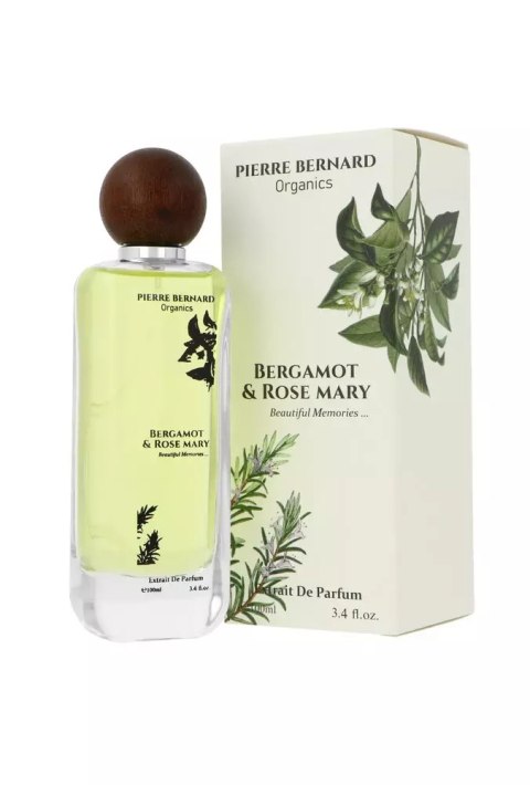Pierre Bernard Organics Bergamot & Rosemary Extrait de Parfum 100ml