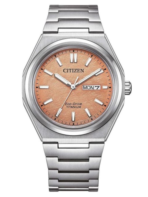 Zegarek męski Citizen Super Titanium Automatic Zenshin NJ0180-80Z