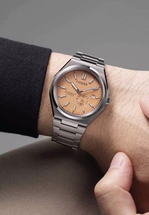 Zegarek męski Citizen Super Titanium Automatic Zenshin NJ0180-80Z