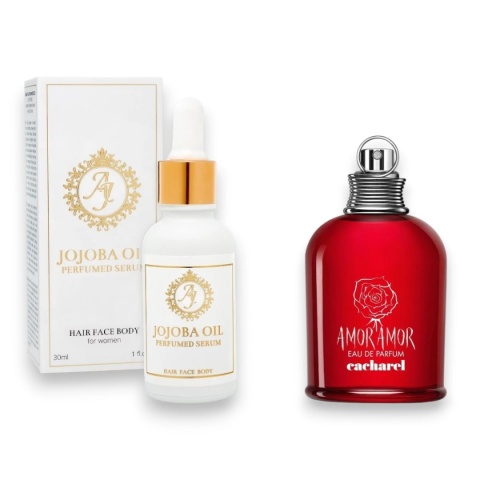 AJ Jojoba OIL 64 | Perfumowany olejek jojoba zapach Cacharel - Amor Amor
