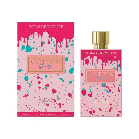 Anfar Dubai Chocolate Cotton Candy 80ml – Ekstrakt Perfum Damskich
