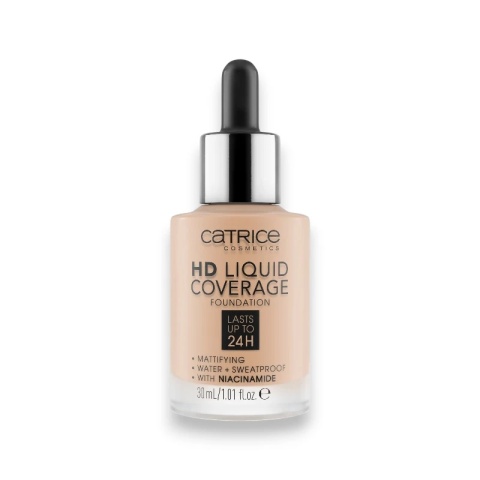 Catrice HD Liquid Coverage 040 Warm Beige – Podkład 30ml Vegan