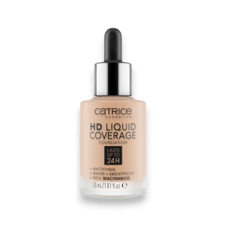 Catrice HD Liquid Coverage Foundation 010 Light Beige 30 ml – Podkład Kryjący