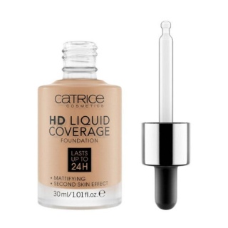 Catrice HD Liquid Coverage Foundation 010 Light Beige 30 ml – Podkład Kryjący