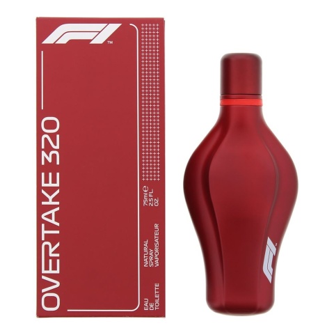Formula 1 Overtake 320 – Męska Woda Toaletowa 75 ml | Zapach Zwycięstwa
