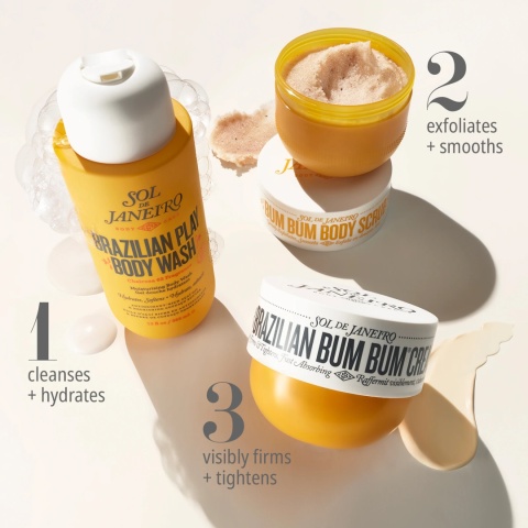 Sol de Janeiro Bum Bum Body Scrub 220g – Wygładzający Peeling do Ciała