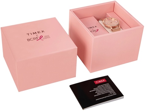 Zegarek Damski Timex Dress TW2V95800 Rose Gold – Edycja Specjalna BCRF