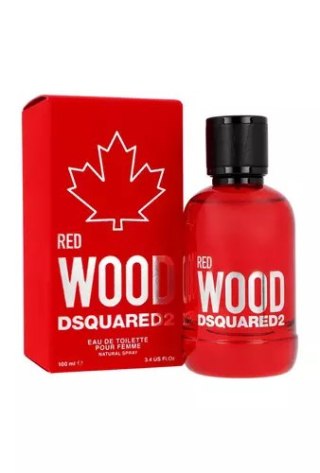 Tester Dsquared Wood Red Edt 100ml (Without Cap)