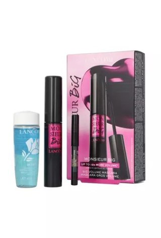 Zestaw Lancome Mascara Monsieur Big Kit 01 10ml + Drama Liqui-Pencil Mini 08 0,5g + Bi-Facil Instant Eye Makeup Remover Mini 30 