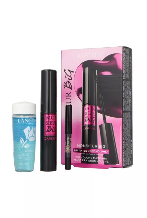 Zestaw Lancome Mascara Monsieur Big Kit 01 10ml + Drama Liqui-Pencil Mini 08 0,5g + Bi-Facil Instant Eye Makeup Remover Mini 30 