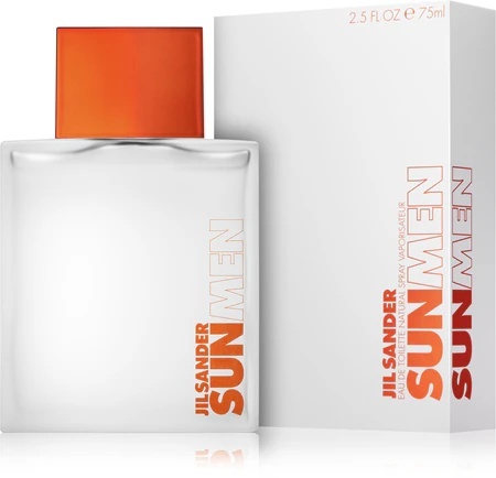 Jil Sander Sun EDT 75 ml – męskie perfumy o świeżym, ciepłym i energetycznym zapachu