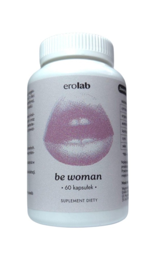 Afrodyzjak Be Woman Caps Emily Love 60 kapsułek – wsparcie kobiecego libido,