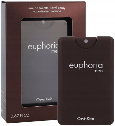 Calvin Klein Euphoria Men Travel Spray 20 ml opakowanie