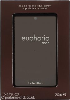 Calvin Klein Euphoria Men Travel Spray EDT 20 ml – męskie perfumy w podróż