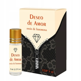 Feromony damskie Deseo De Amor Aurora 5 ml – zmysłowe perfumy roll-on dla kobiet