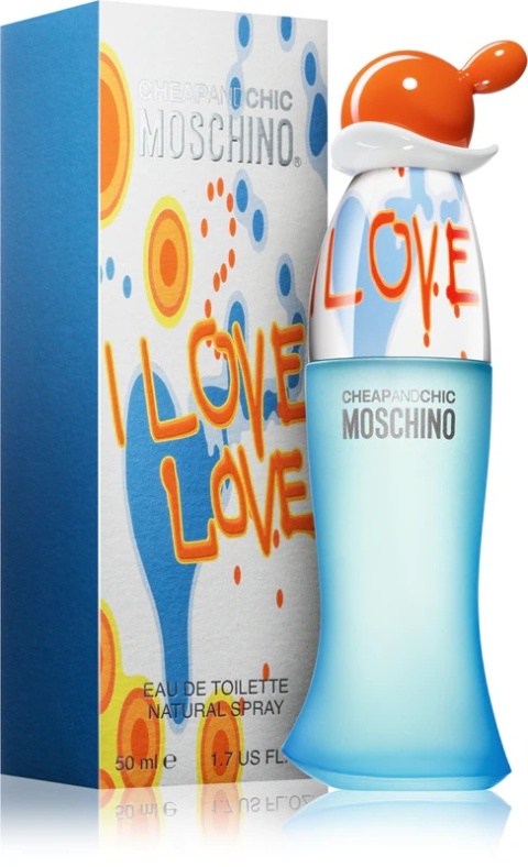 Moschino Cheap & Chic I Love Love EDT 50 ml – damska woda toaletowa