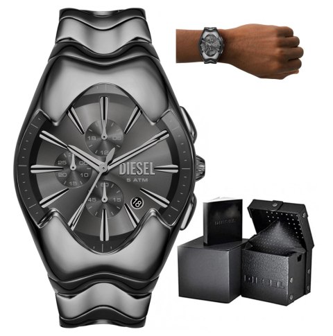 ZEGAREK MĘSKI DIESEL MERCURIAL METAMORPH CHRONOGRAPH DZ4682 + BOX