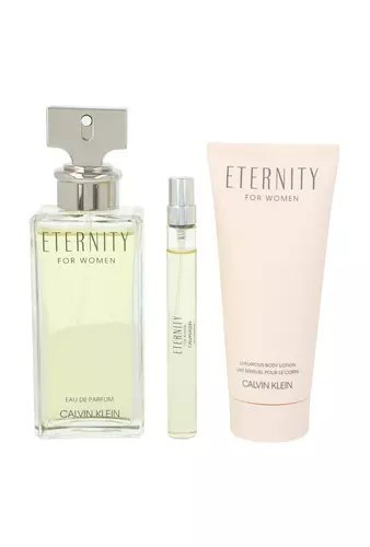 Zestaw Calvin Klein Eternity Women Edp 100ml + Body Lotion 100ml + Edp 10ml